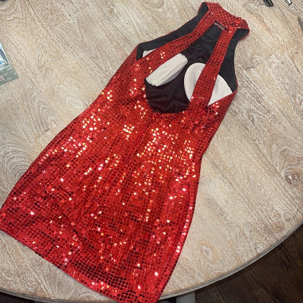 Vintage Fredericks of Hollywood party dress Christmas - Picture 4 of 5